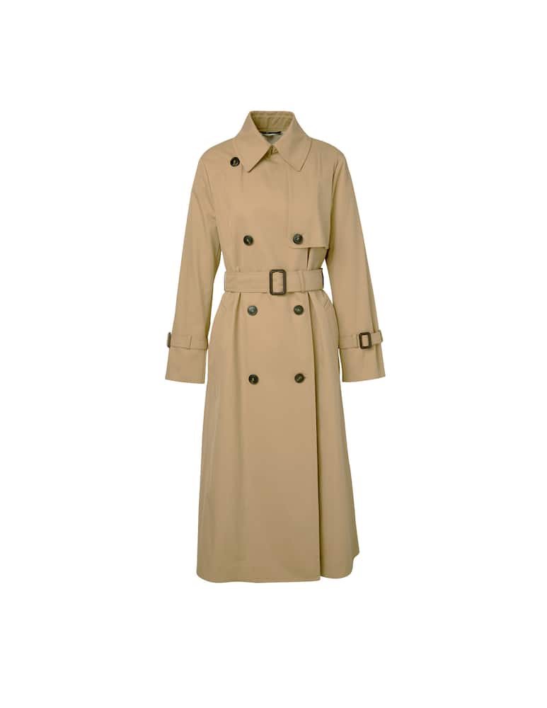 Weekend Max Mara Tago drip-proof cotton twill trench coat - beige - picture 5 Weekend Max Mara Tago drip-proof cotton twill trench coat - beige - picture 5