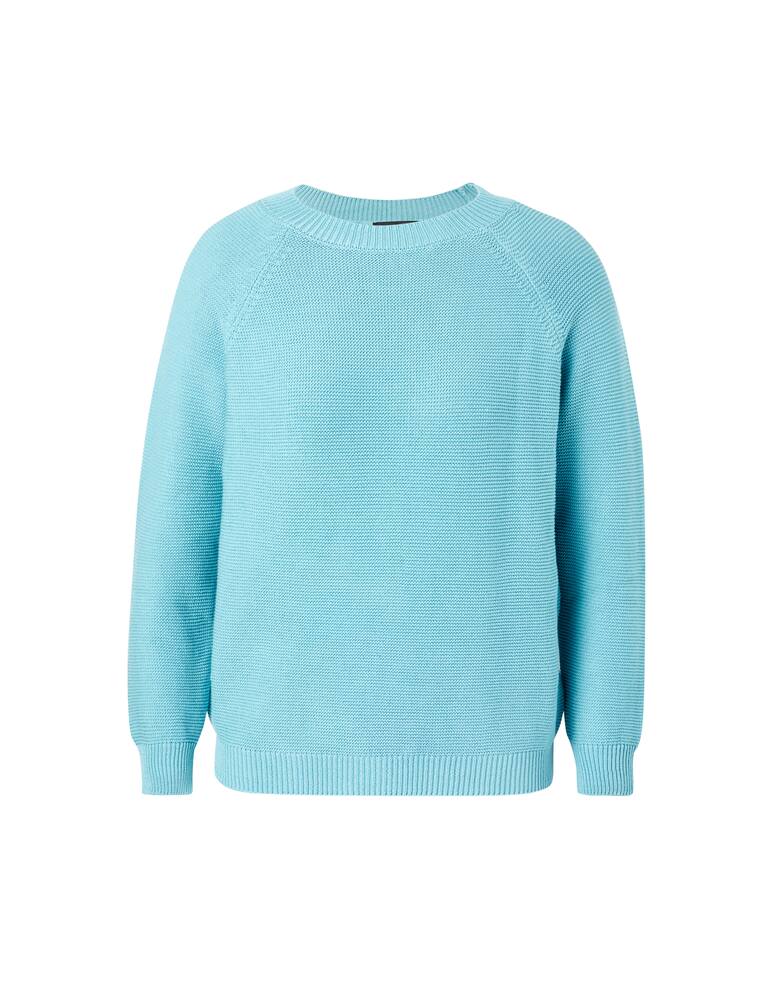 rinascente Weekend Max Mara Maglia in cotone Caserta - azzurro