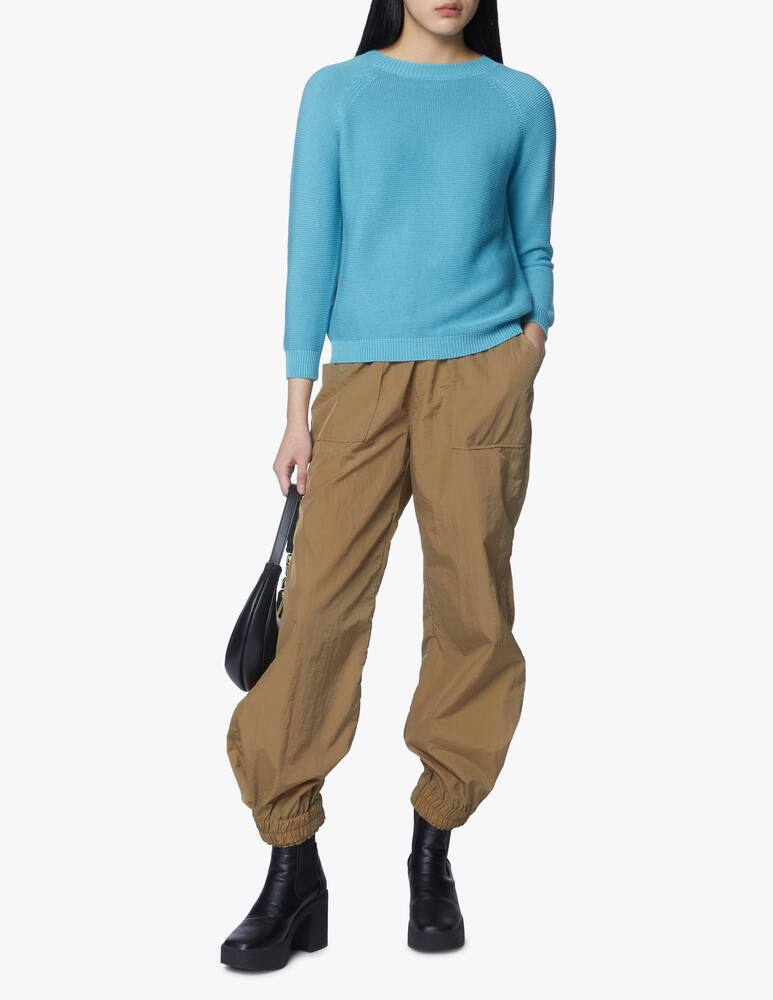 rinascente Weekend Max Mara Maglia in cotone Caserta - azzurro