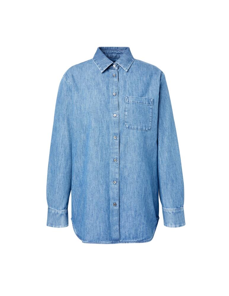 rinascente Weekend Max Mara Zic denim shirt - blue