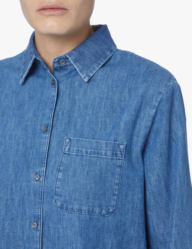 rinascente Weekend Max Mara Zic denim shirt - blue