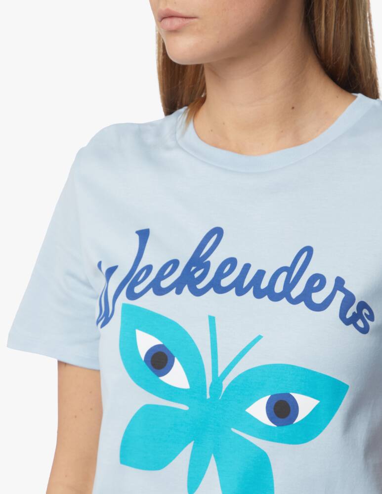 rinascente Weekend Max Mara Suvi cotton t-shirt - light blue