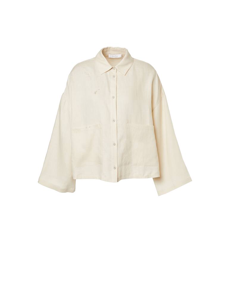 rinascente MM Ultimo linen shirt - beige Max Mara