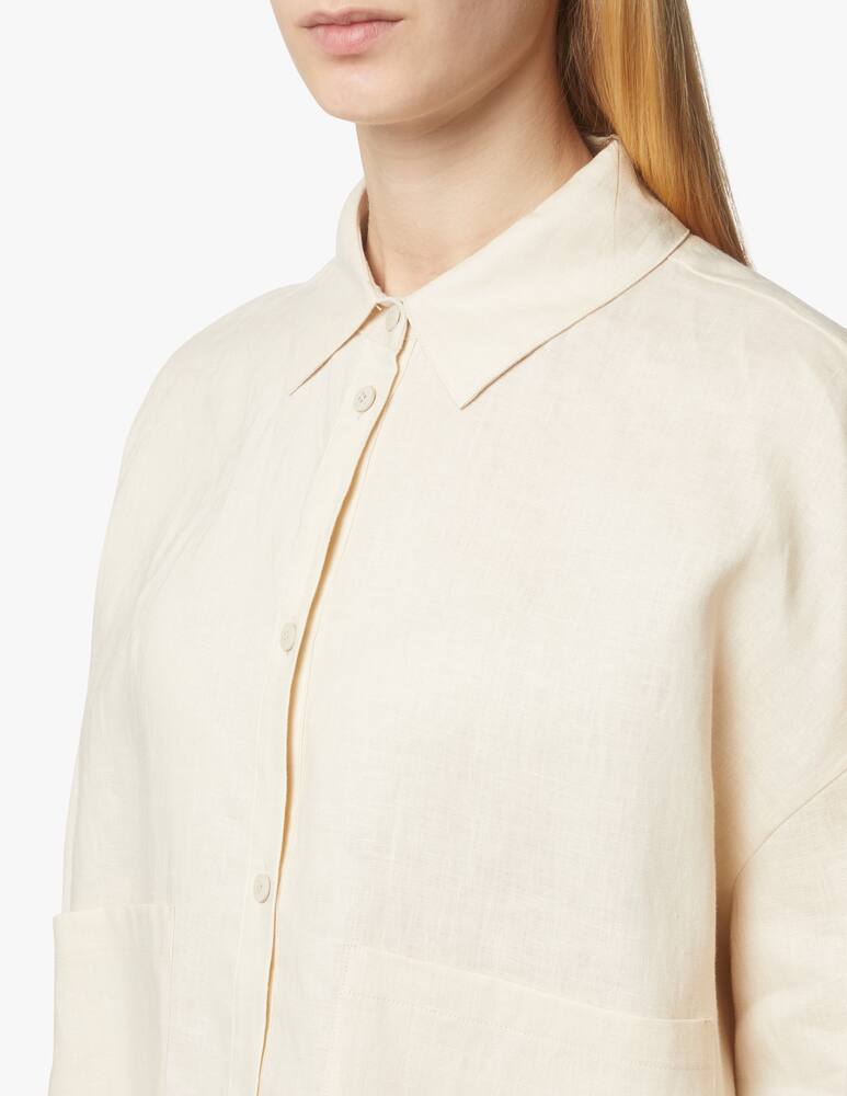 rinascente MM Ultimo linen shirt - beige Max Mara
