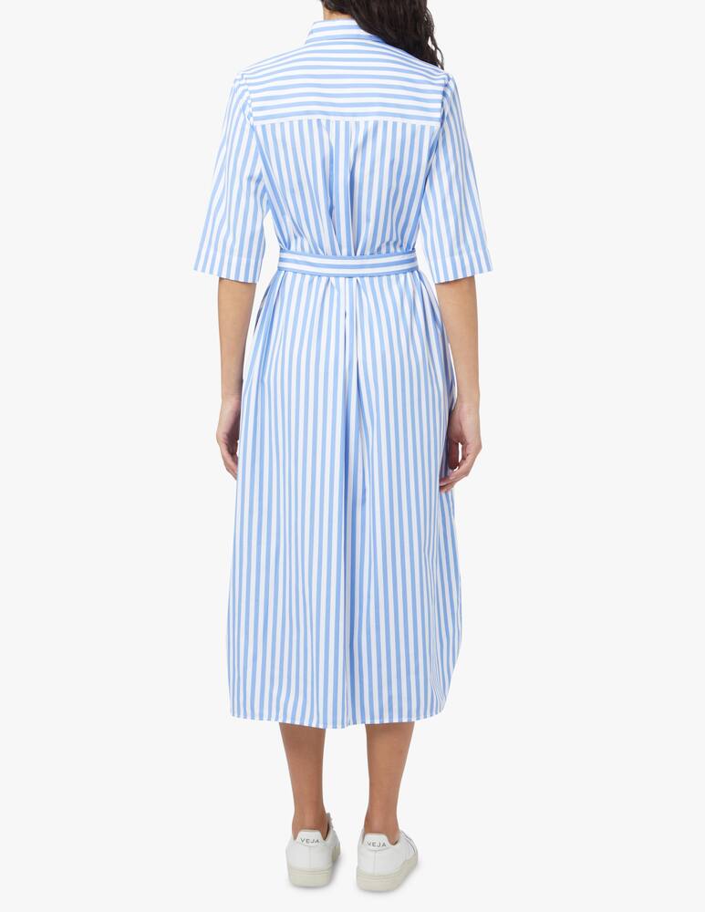 MM by MaxMara Dialogo cotton chemisier dress - light blue Max Mara - picture 3