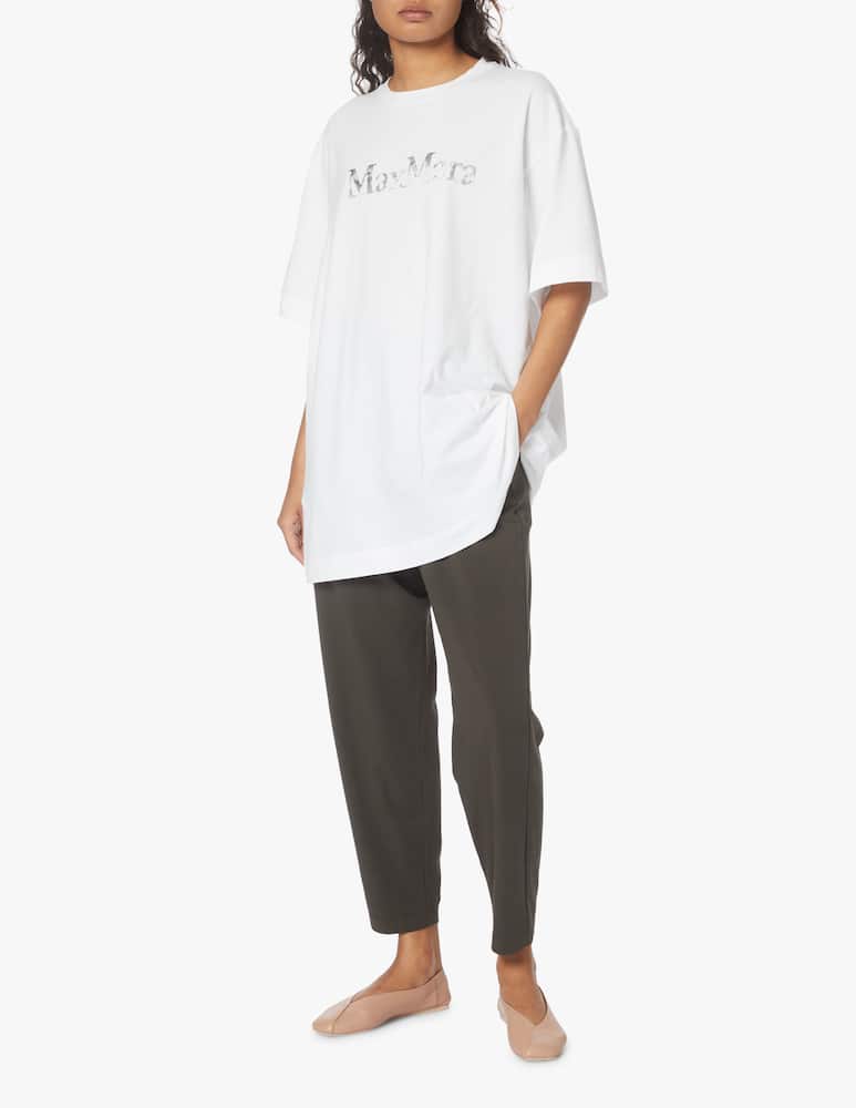 rinascente MM T-shirt in cotone Kirin - bianco Max Mara