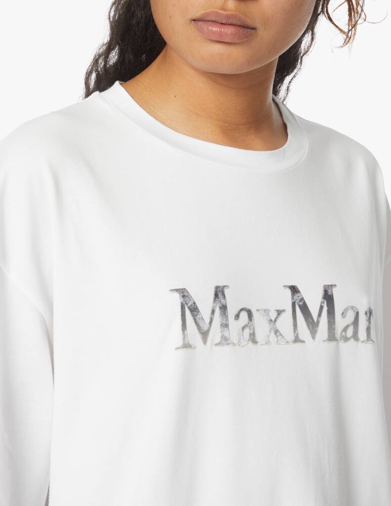rinascente MM T-shirt in cotone Kirin - bianco Max Mara