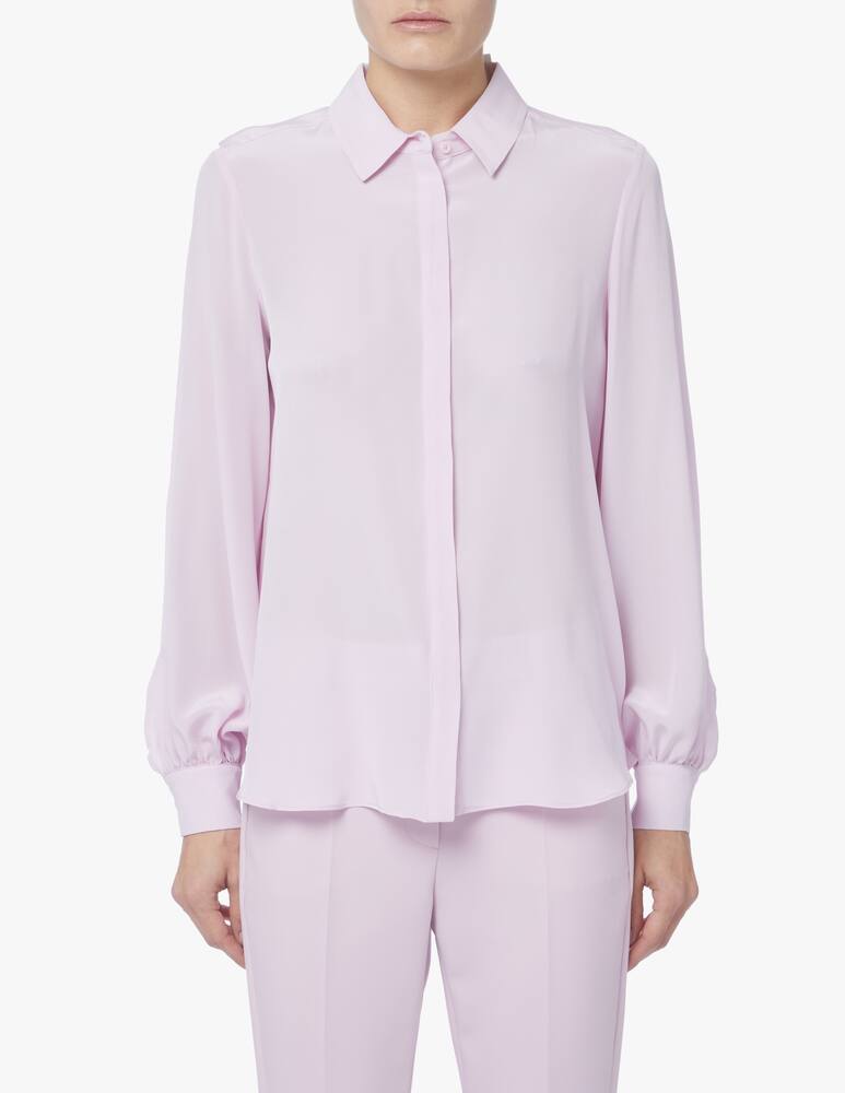 Weekend Max Mara Esopo silk shirt - pink - picture 1 Weekend Max Mara Esopo silk shirt - pink - picture 1