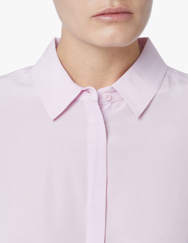Weekend Max Mara Esopo silk shirt - pink - picture 4 Weekend Max Mara Esopo silk shirt - pink - picture 4