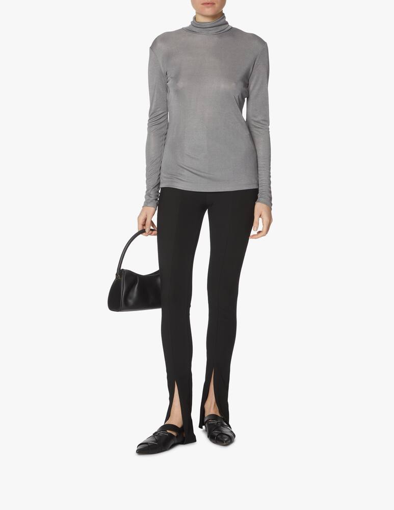 rinascente MM Fabian viscose long sleeved top - grey Max Mara