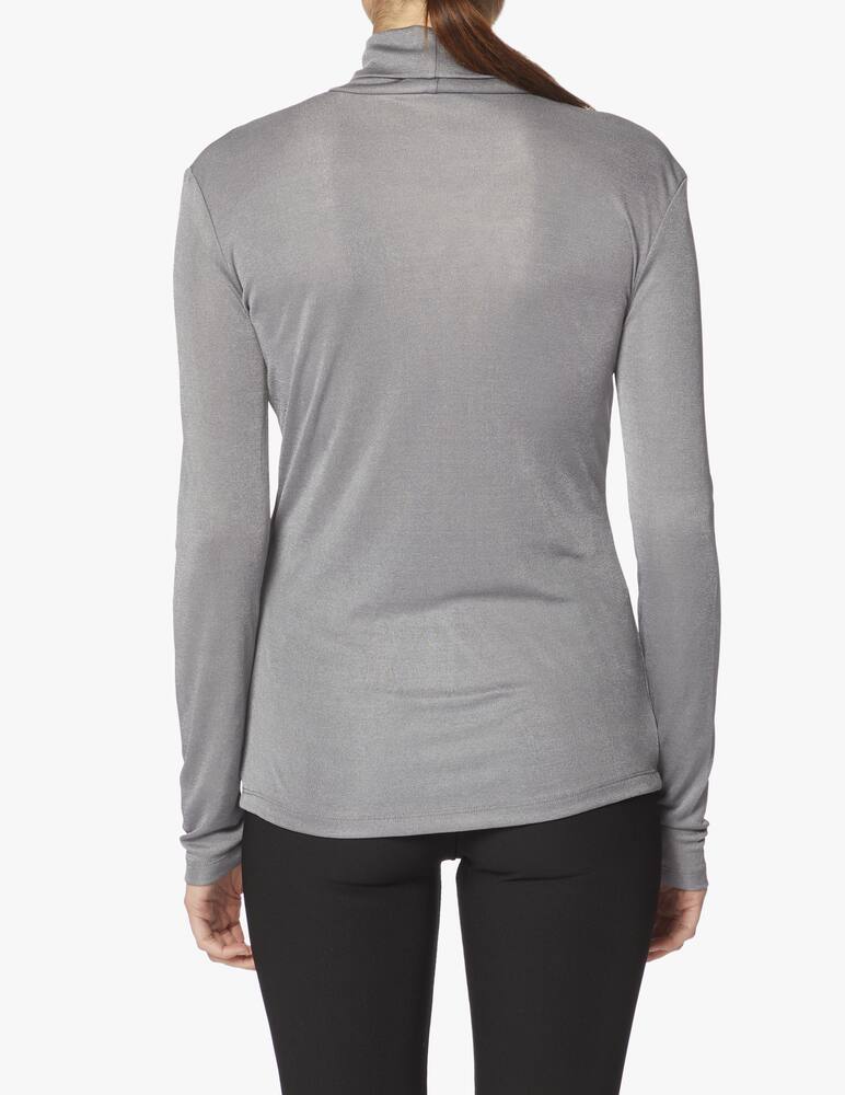 rinascente MM Fabian viscose long sleeved top - grey Max Mara