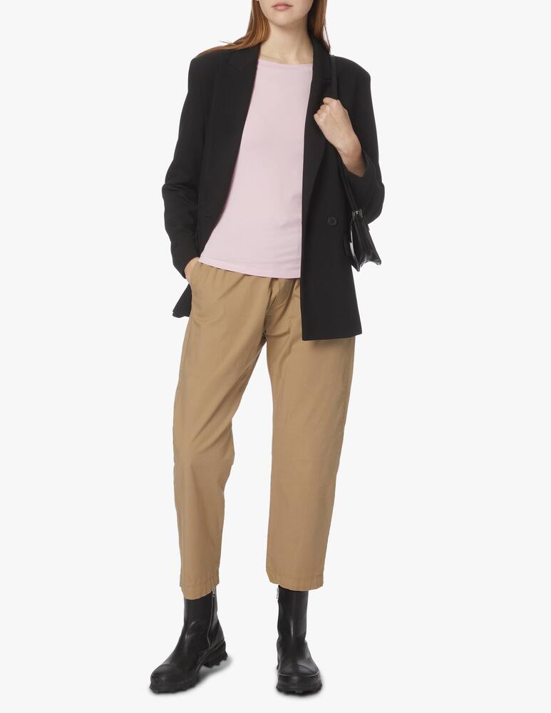 rinascente Weekend Max Mara Multia cotton 3/4 sleeves top - pink