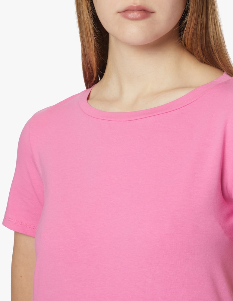 rinascente Weekend Max Mara Multib cotton basic t-shirt - pink