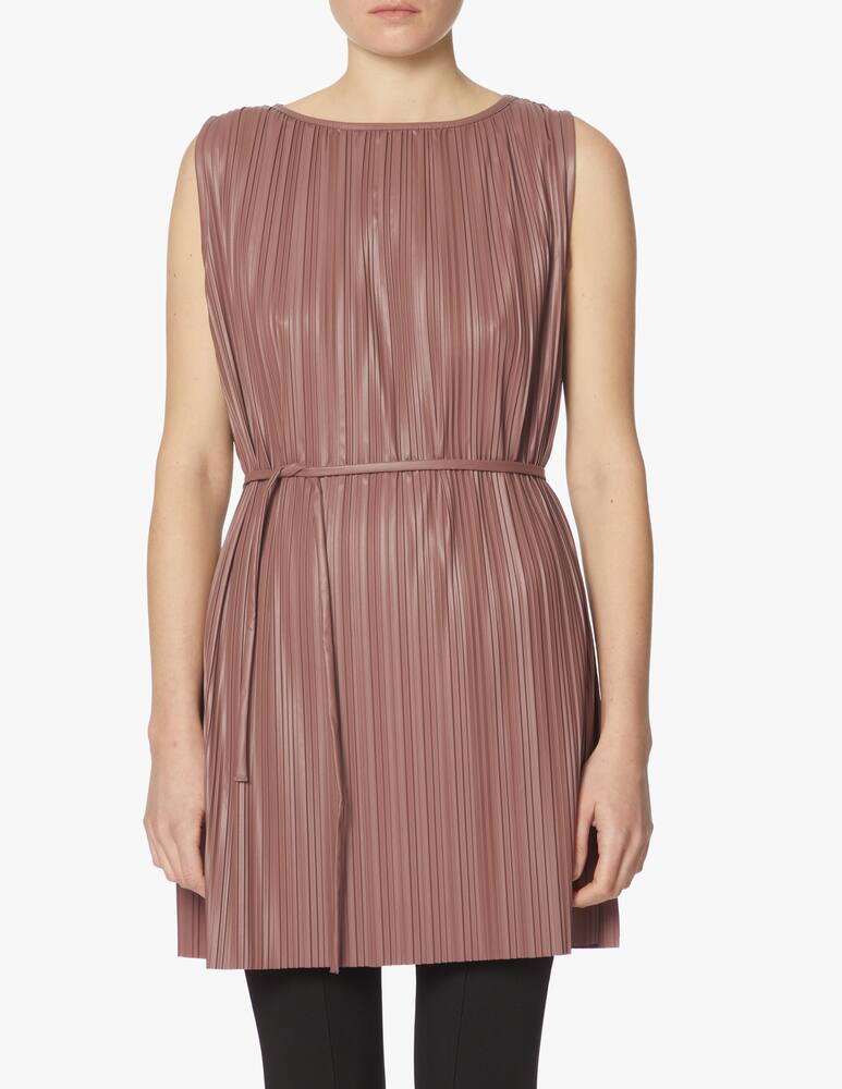 MM by MaxMara Blusa in similpelle Osso - rosa Max Mara - immagine 1
