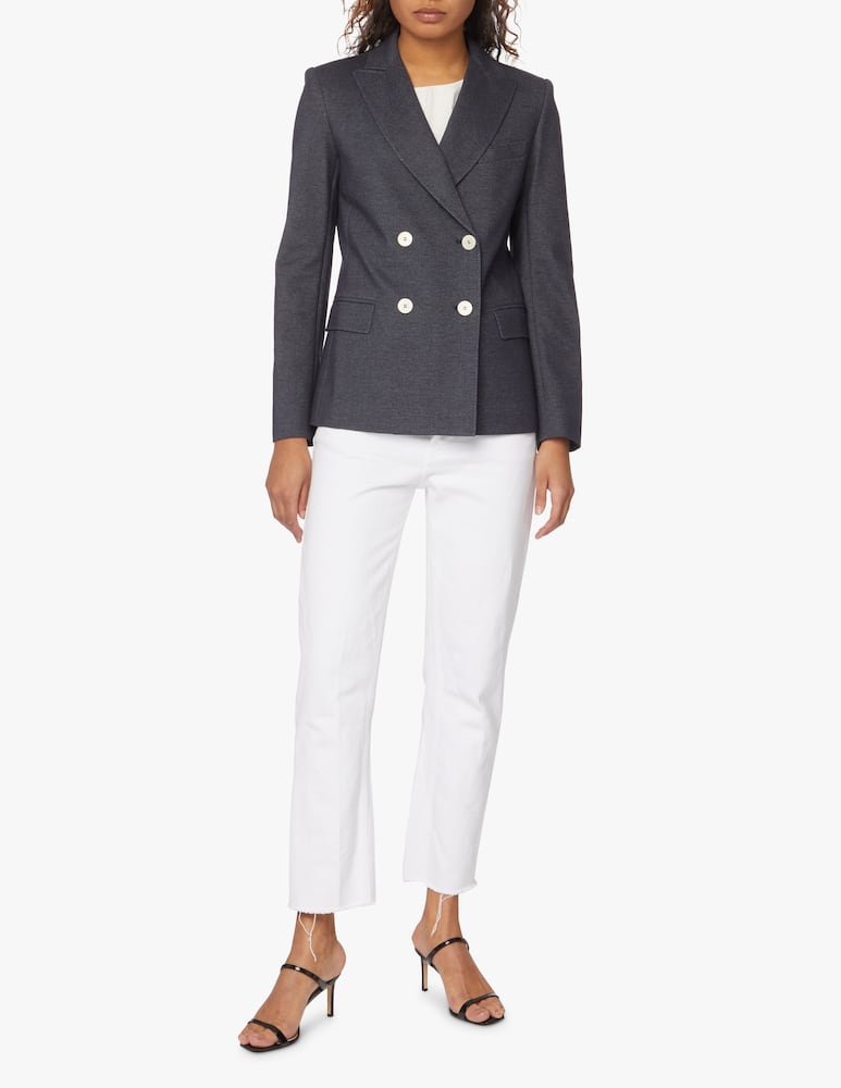 Weekend Max Mara Bergen denim effect blazer - blue - picture 2 Weekend Max Mara Bergen denim effect blazer - blue - picture 2