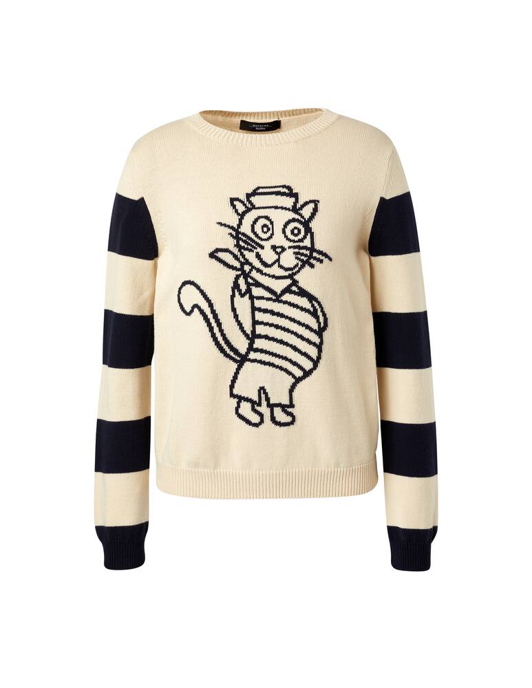 rinascente Weekend Max Mara Maglione in misto cotone Gene - blu