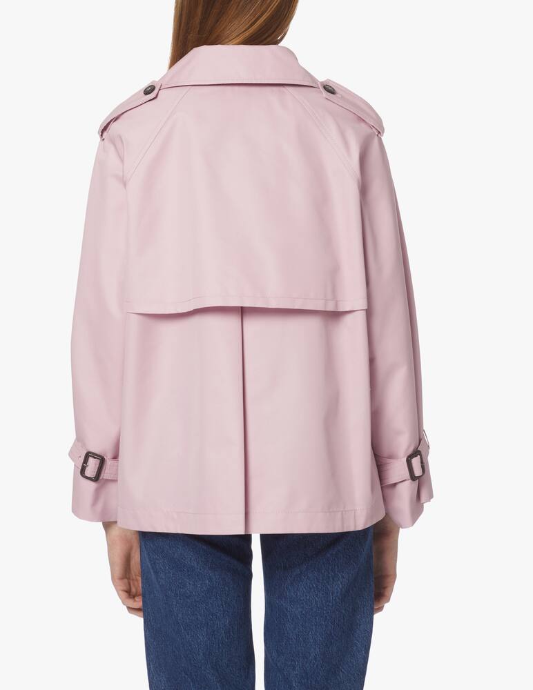 rinascente Weekend Max Mara Trench corto in misto cotone Falange - rosa