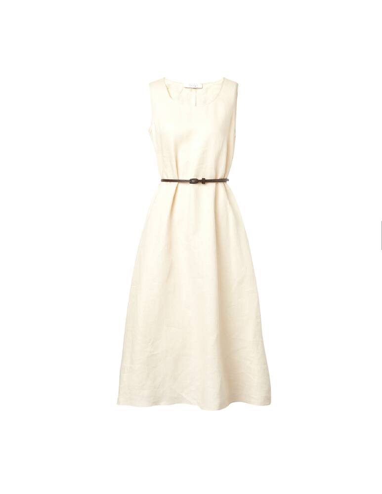 rinascente MM Francia linen dress - beige Max Mara
