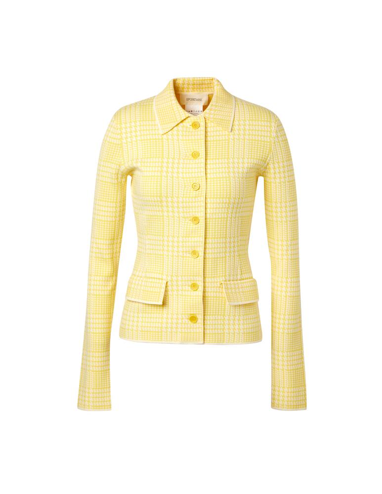rinascente Sportmax Penna knit jacket - yellow