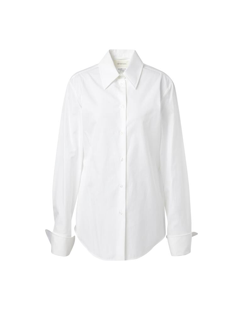 rinascente Sportmax Camicia slim in cotone Osimo - bianco