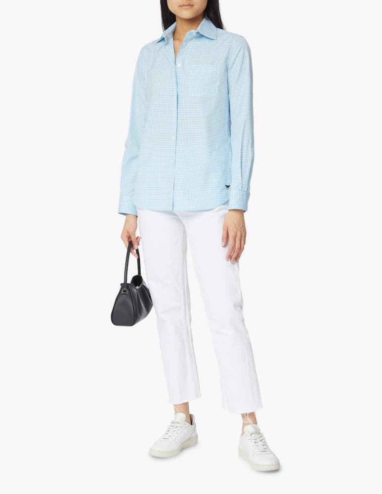 rinascente Weekend Max Mara Filippo cotton shirt - light blue