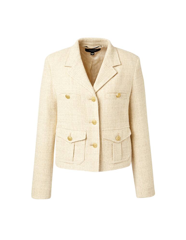 rinascente Weekend Max Mara Blazer stuoia in cotone Saggio - beige