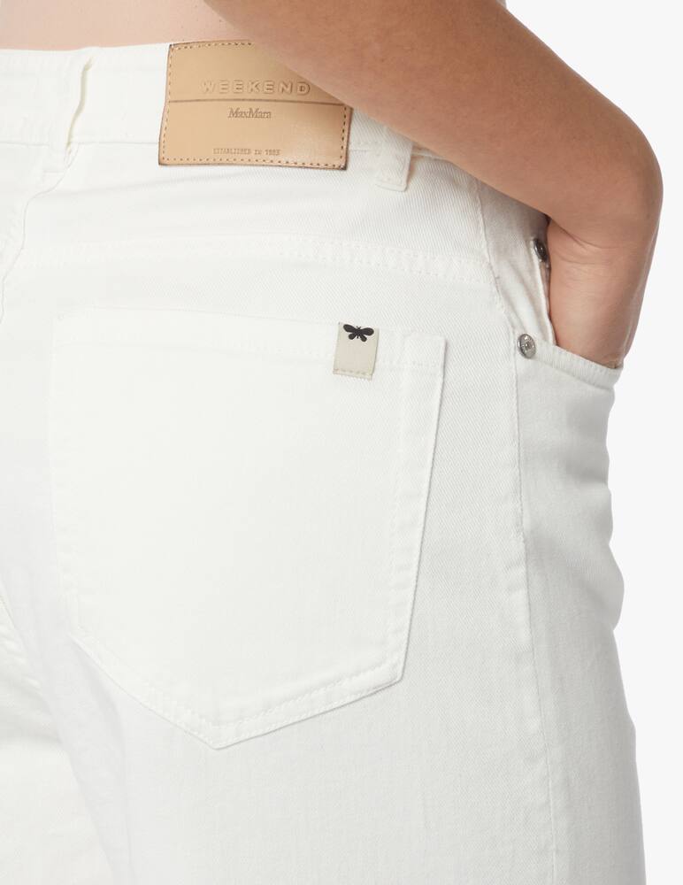 Weekend Max Mara Pantaloni in cotone Sala - bianco - immagine 4 Weekend Max Mara Pantaloni in cotone Sala - bianco - immagine 4