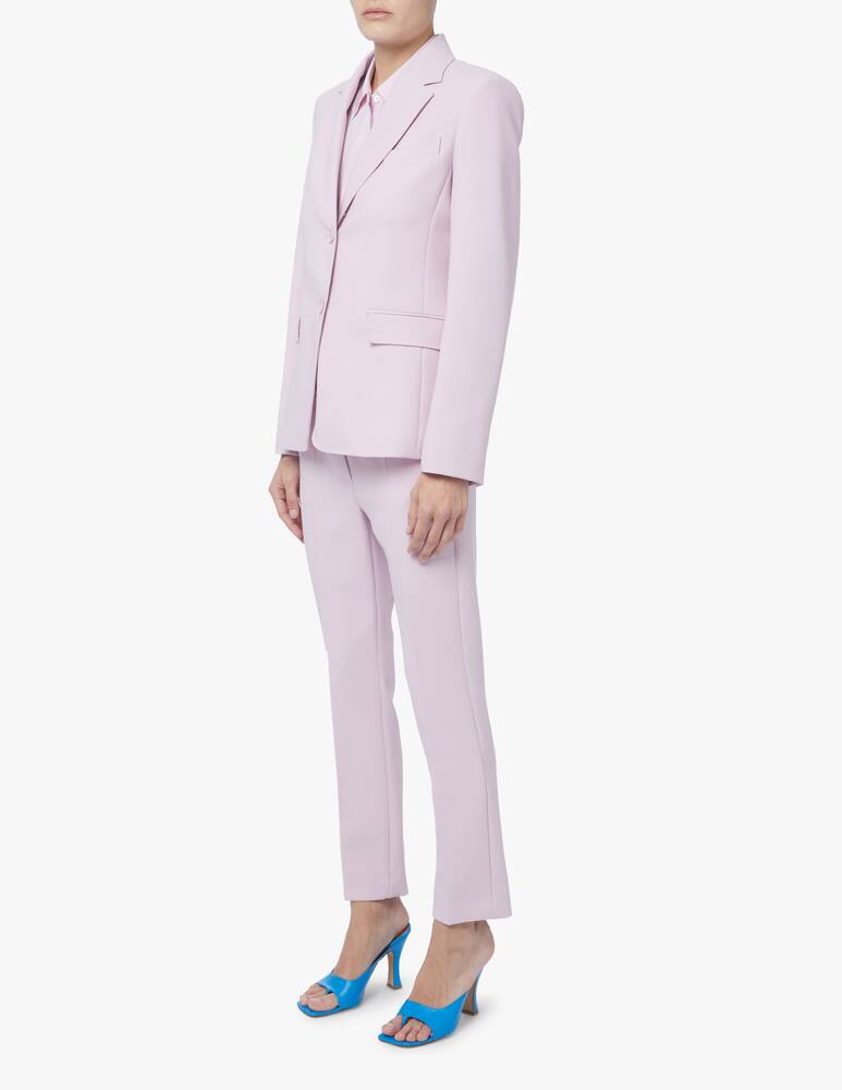 rinascente Weekend Max Mara Marco viscose single-breasted blazer - pink
