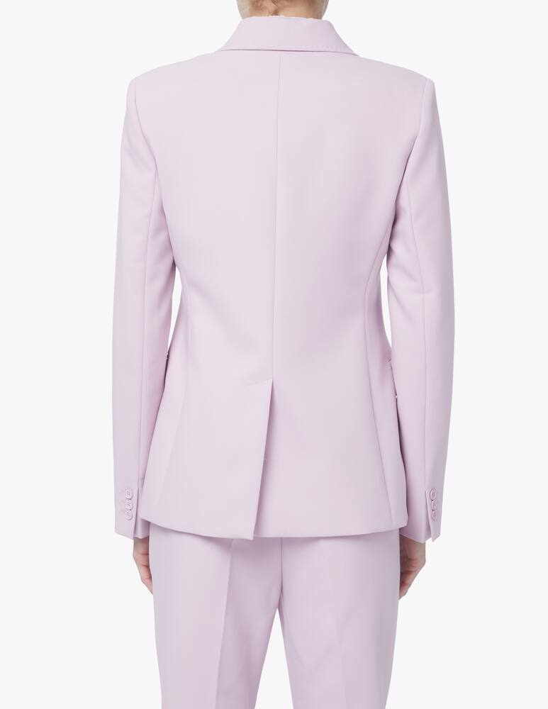 rinascente Weekend Max Mara Marco viscose single-breasted blazer - pink
