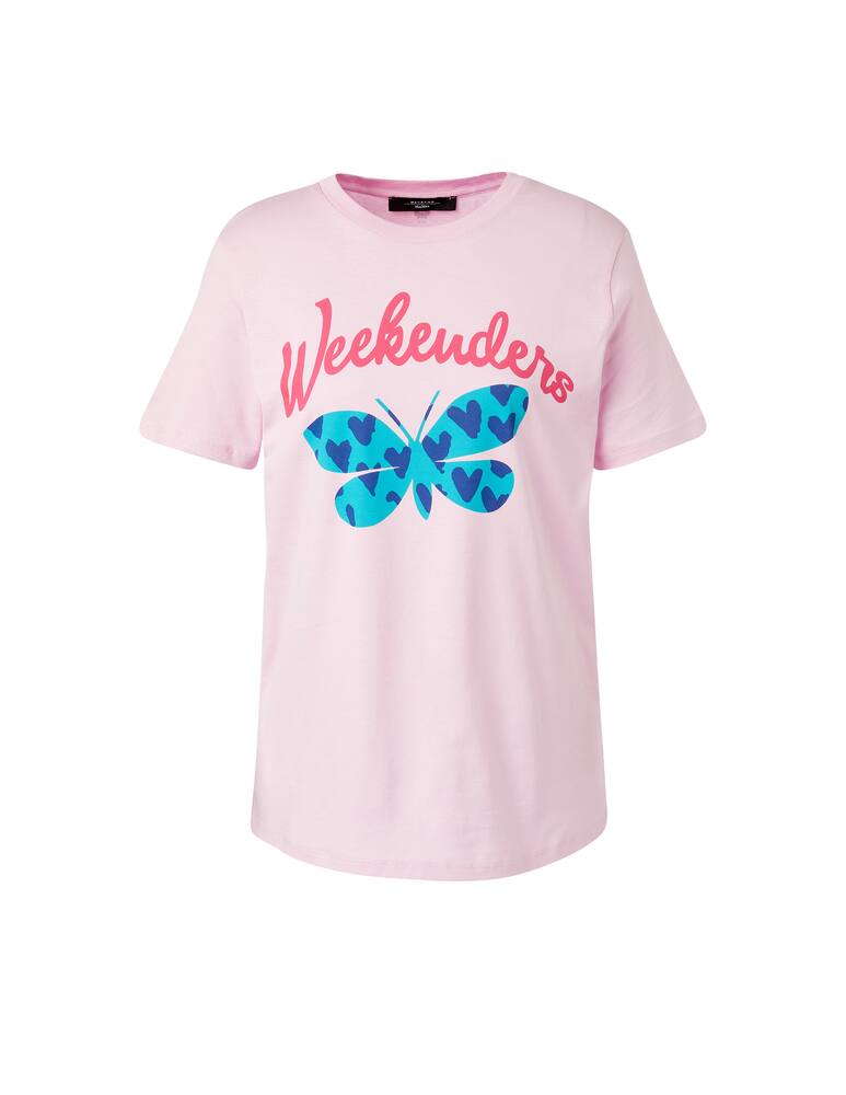 rinascente Weekend Max Mara Suvi cotton t-shirt - pink