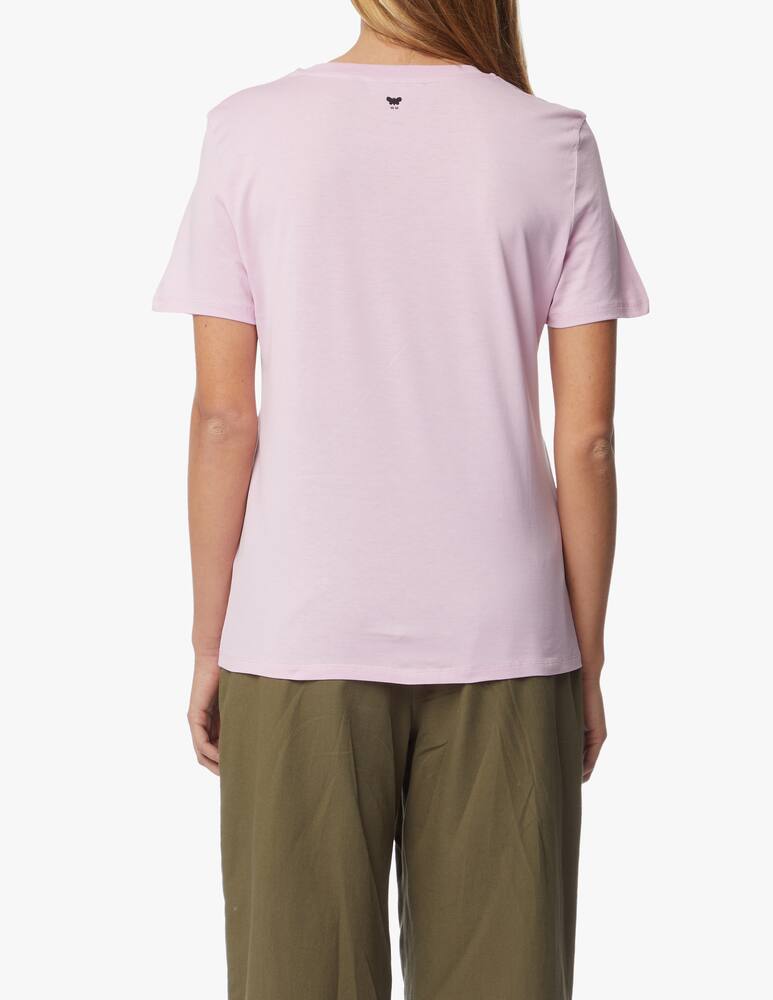 rinascente Weekend Max Mara Suvi cotton t-shirt - pink