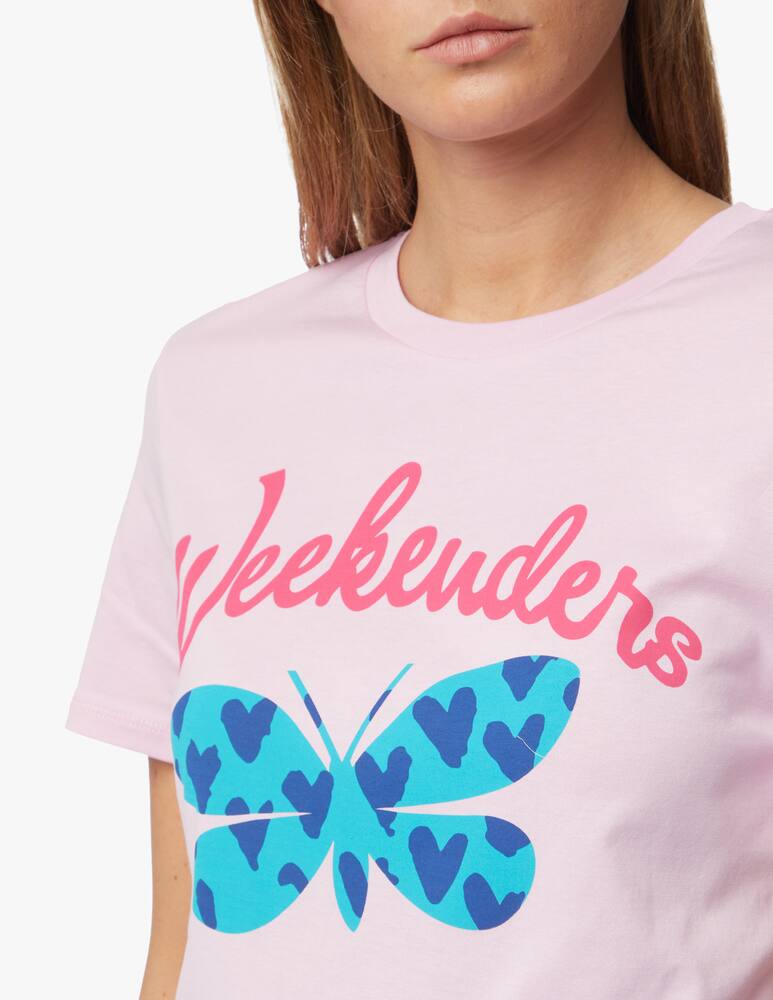 rinascente Weekend Max Mara Suvi cotton t-shirt - pink