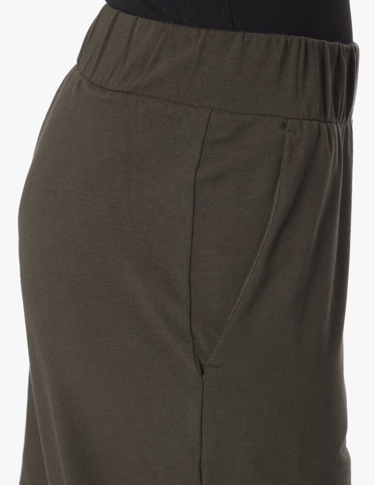 MM by MaxMara Pantalone in cotone con elastico in vita Elgar - grigio Max Mara - immagine 4 MM by MaxMara Pantalone in cotone con elastico in vita Elgar - grigio Max Mara - immagine 4