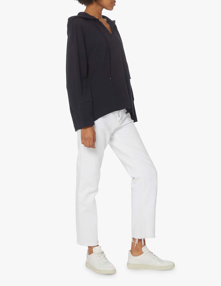 rinascente MM Felpa con cappuccio in cotone Carmela - blu Max Mara