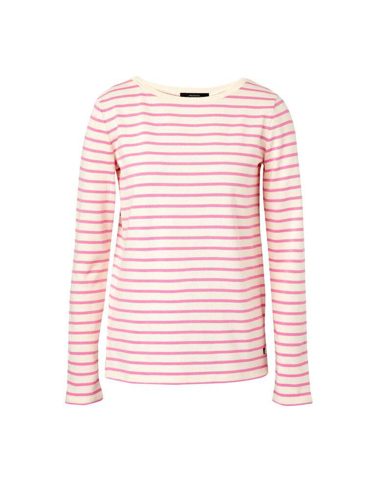 rinascente Weekend Max Mara Maglietta a manica lunga rigata Fretty - rosa