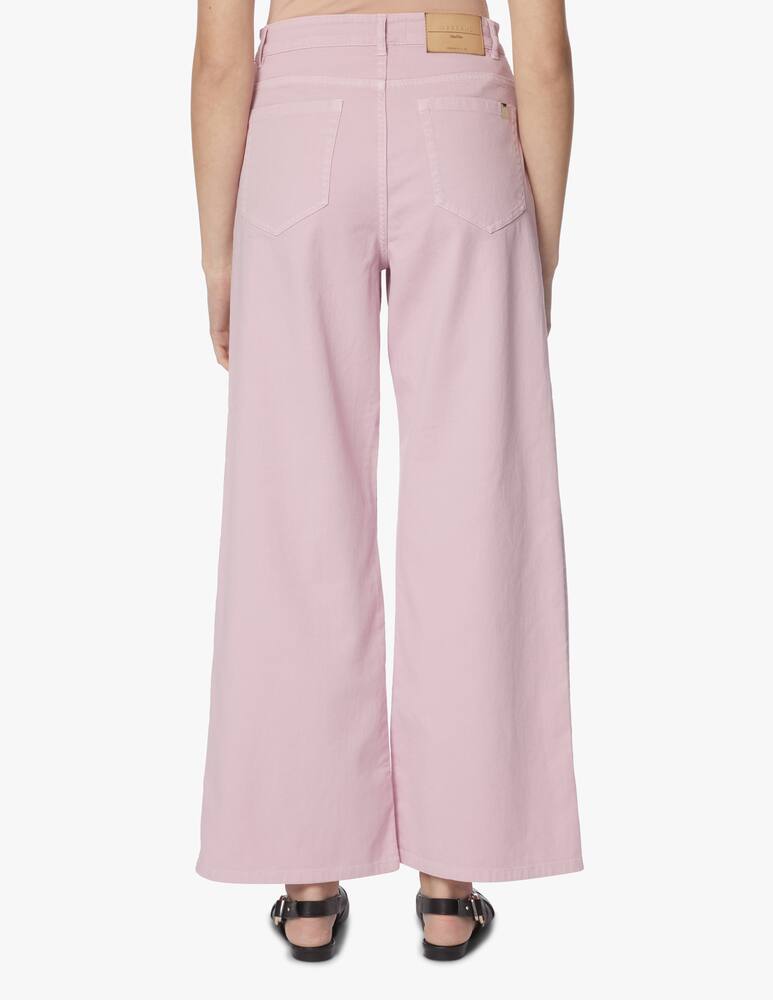 rinascente Weekend Max Mara Sala cotton cropped trousers - pink