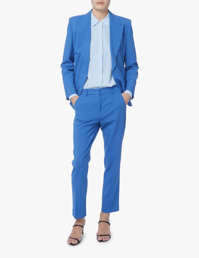 rinascente Weekend Max Mara Camicia in seta Esopo - azzurro