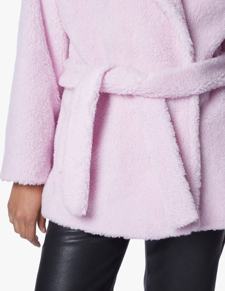 rinascente Weekend Max Mara Cappotto vestaglia teddy in misto lana Ramino - viola