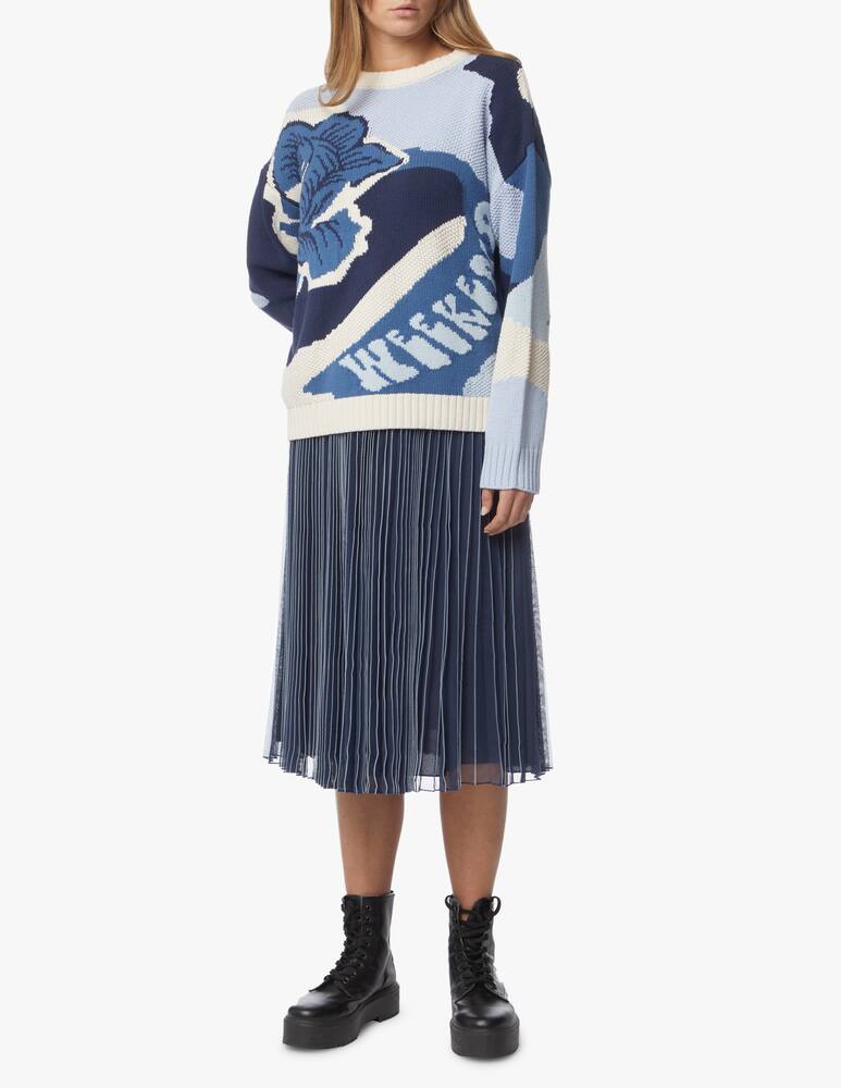 rinascente Weekend Max Mara Maglia in cotone Plinio - azzurro