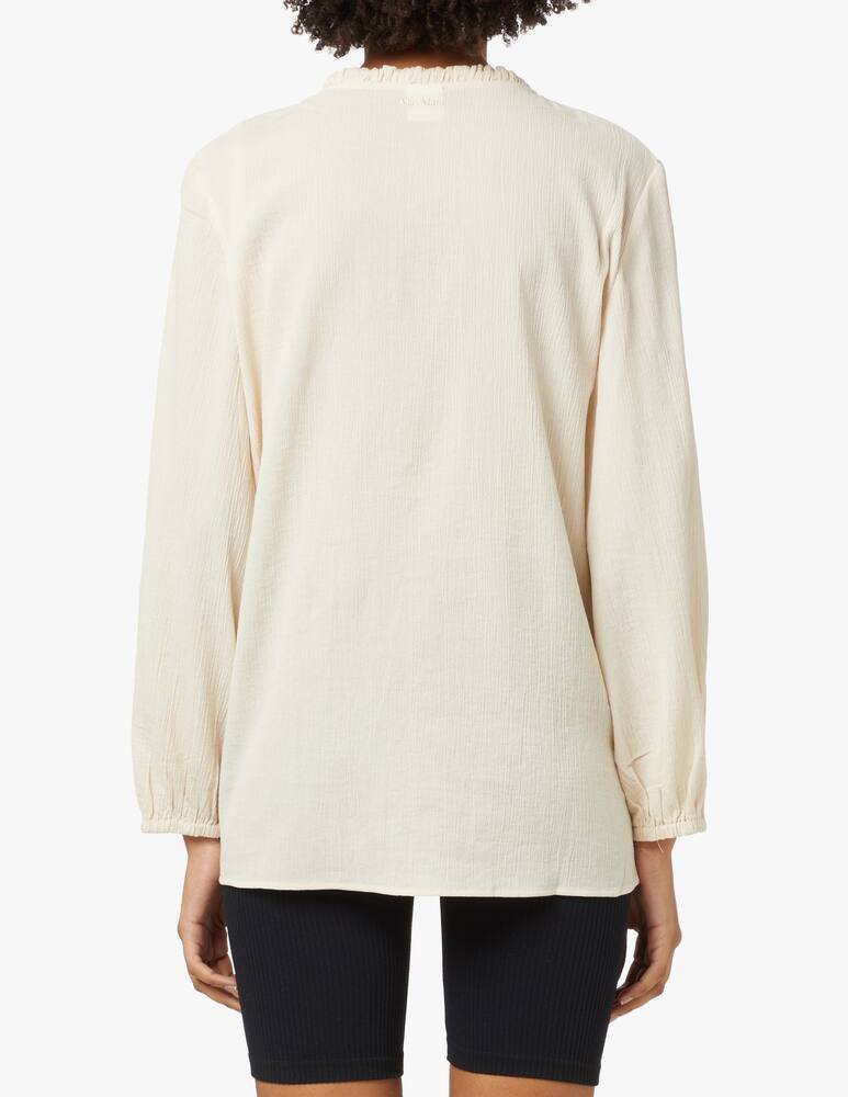 Max Mara Acline cotton shirt - white - picture 3 Max Mara Acline cotton shirt - white - picture 3