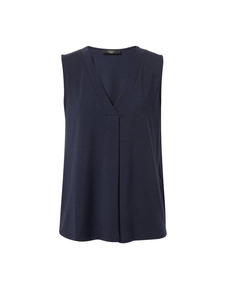 rinascente Weekend Max Mara Blusa in misto cotone Multic - blu