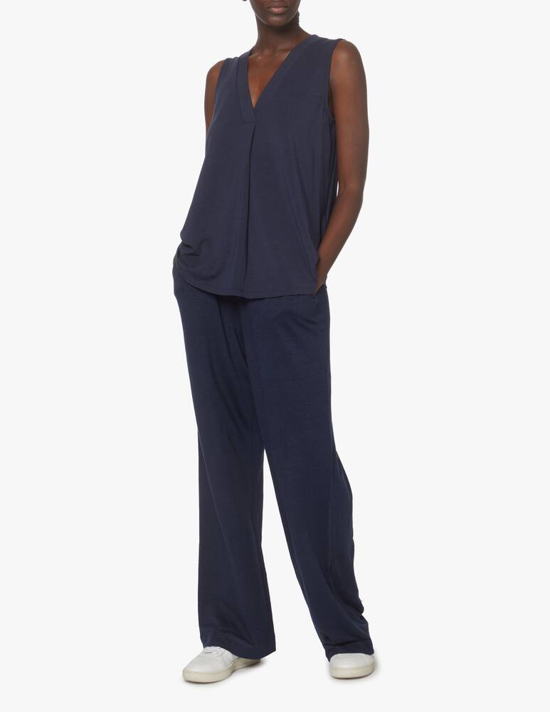 rinascente Weekend Max Mara Blusa in misto cotone Multic - blu