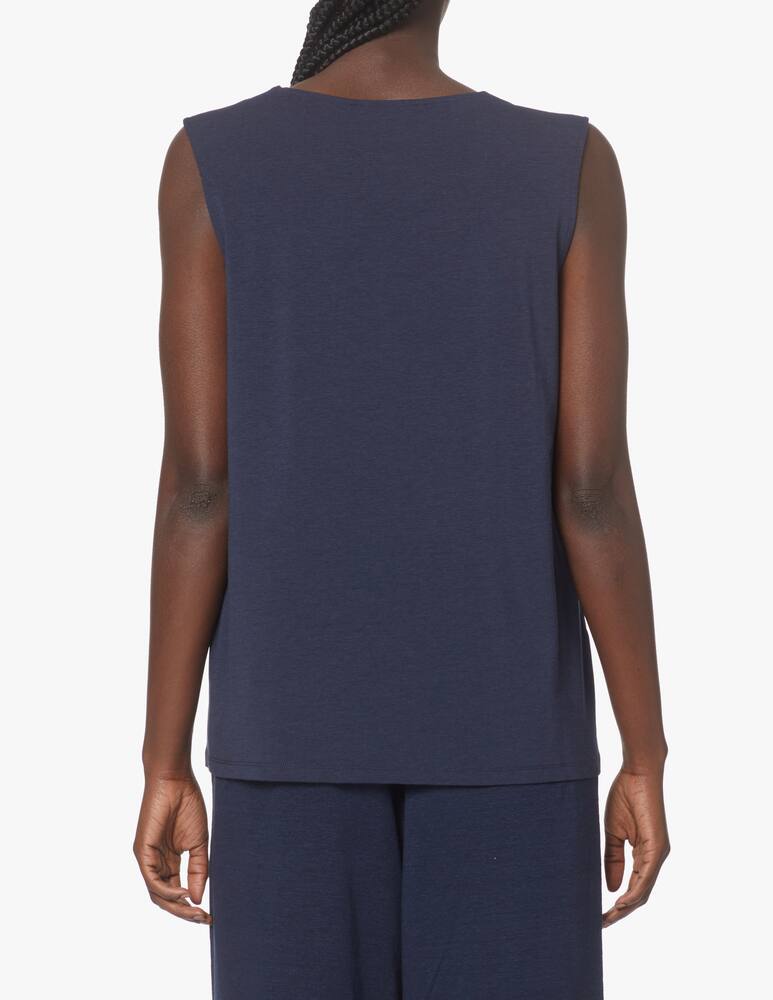rinascente Weekend Max Mara Blusa in misto cotone Multic - blu
