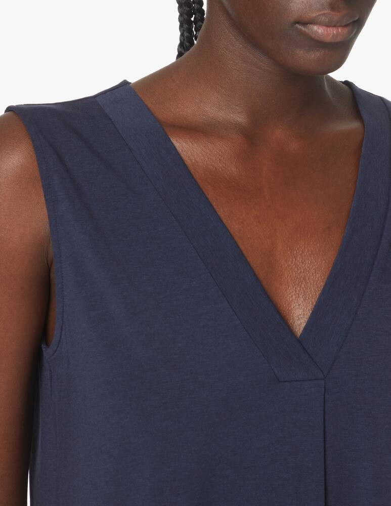 rinascente Weekend Max Mara Blusa in misto cotone Multic - blu