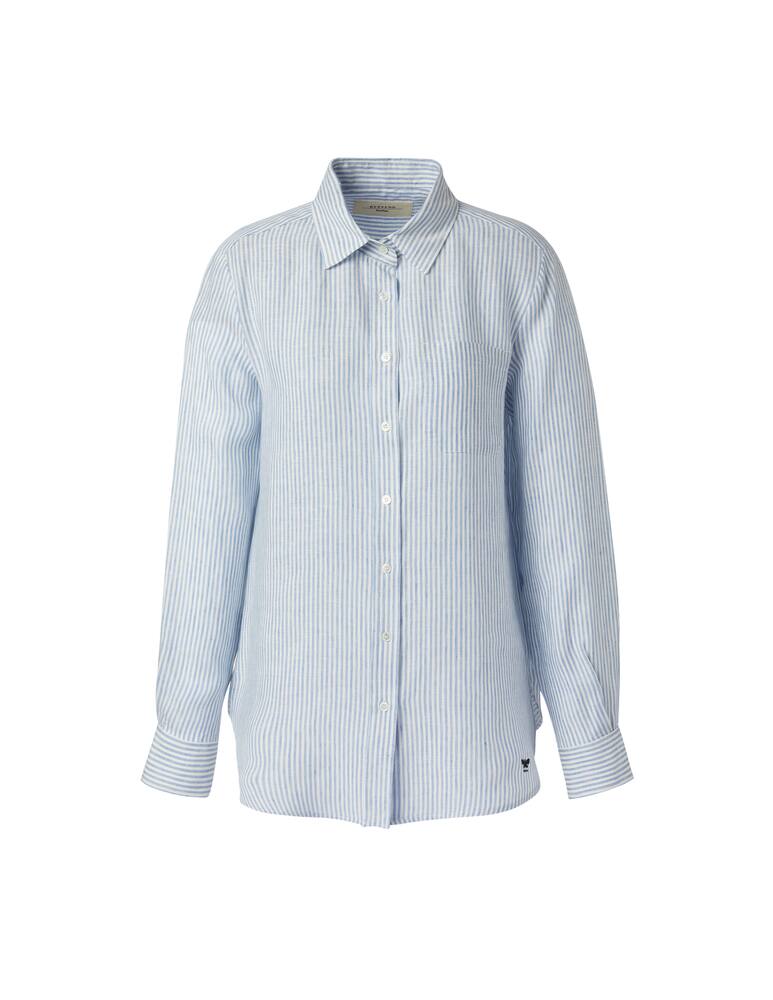 rinascente Weekend Max Mara Camicia in lino Molo - azzurro