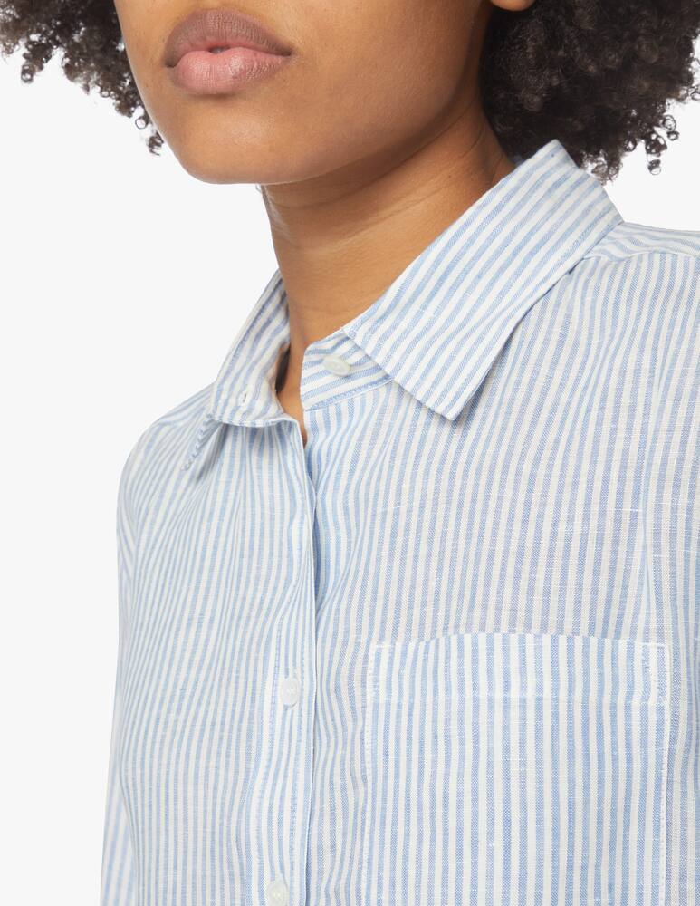 rinascente Weekend Max Mara Camicia in lino Molo - azzurro