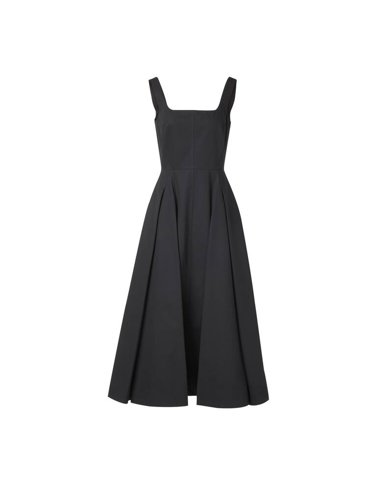 rinascente Sportmax Faida cotton midi dress - black
