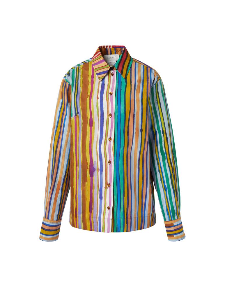 rinascente Sportmax Giraffa cotton shirt - multi