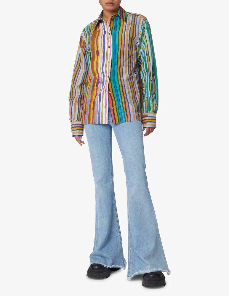 rinascente Sportmax Giraffa cotton shirt - multi