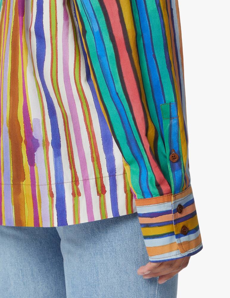 rinascente Sportmax Giraffa cotton shirt - multi